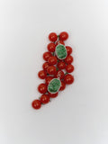 Carved Jade Earrings