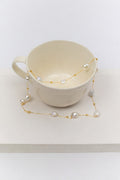 Keshi Pearl Necklace in 18K Gold