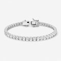 CTW 4.17 Carat Lab Grown Diamond Tennis Bracelet